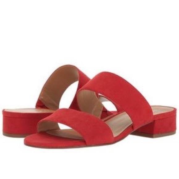 franco sarto slip on sandals